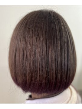 ルーシェ(Lushe) 毛先ブリーチ