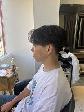 アイズ 海老名(AIZU) ニュアンスパーマ　カルマパーマ　センターパート