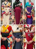 袴着付け