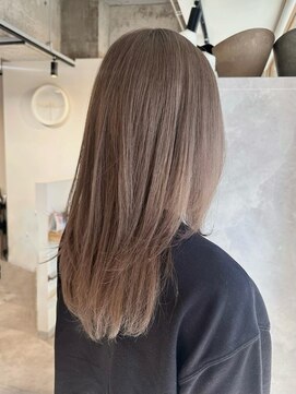 レオン(Re:ON) ブリーチ×グレージュ