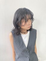 アオ(AO。)&nbsp;ニュアンスパーマ/顔まわりカット/顔まわりレイヤー