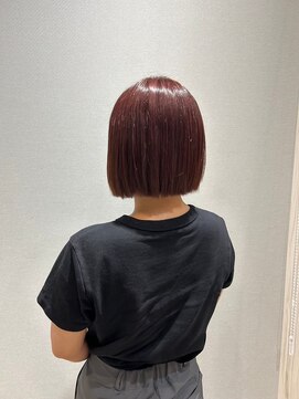 ビス フルール 日暮里店(Vis fleur) 大人可愛い透明感髪質改善カラーピンクカラー