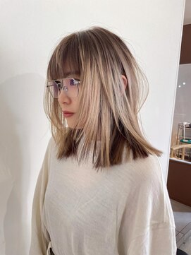 ツナグ(tsunagu) デザインカラー、アンブレラカラー、ハイライト、ブリーチ