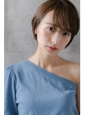 #18/黒髪/ボブルフ/ネビージュ/小顔/ワンレン/髪質改善/仙台