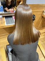 ブロッサム 池袋店(Blossom) メディカルカラー/オリーブベージュ/ブリーチ無し/髪質改善