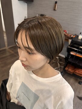 ラブヘアーグリーン(LOVEHAIRGREeN) 丸みショート