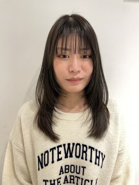 イト(ito) 【 ito / 梅田 】ハッシュカット×オリーブベージュ