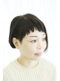 ツーブロックボブ