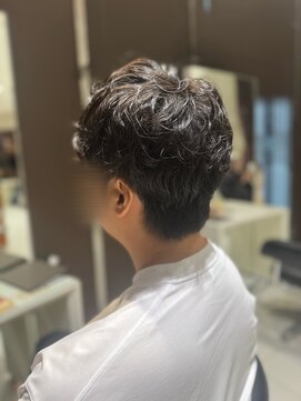 アヴァンスクロス あべのルシアス店(AVANCE. CROSS) メンズマッシュ×ニュアンスパーマ