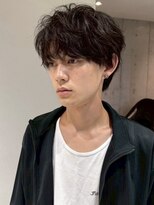 ファルベ(Farbe)&nbsp;フェザーパーマ/サーフカール/刈り上げセンターパート/波巻き