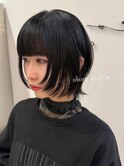 くびれショートウルフレイヤー髪質改善オージュア×村田ちかこ