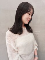 フレームプラス 天王寺あべの店(FRAME+)&nbsp;ロブヘア×アッシュグレージュ