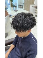 アッシュ 浦安店(Ash)&nbsp;ツーブロック×スパイラルパーマ