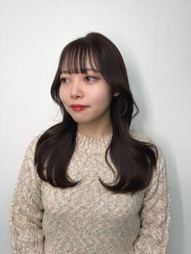 ザシェノンウメダ(THA CHAINON UMEDA) 着物ヘア/大人ガーリー/ダークアッシュ/似合わせカット/心斎橋