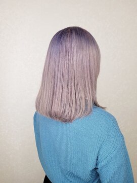 美容室 ハルミ ヘア リゾート 川口店(Harumi Hair Resort) グラデーション/ロブ/バイオレット/グレージュ