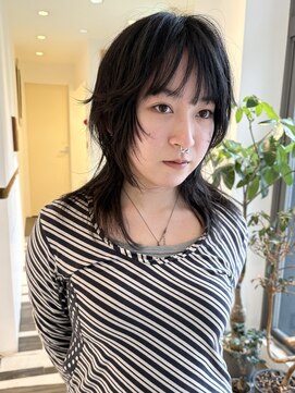 ビファインクーアヴェダ(Be fine coo AVEDA) 平成シャギーレイヤー　ウルフカット　ハッシュカット/