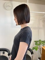  fit stand 千葉/ショートボブ/カット/パーマ/ダブルカラー/トリートメント/縮毛矯正&nbsp;イメチェン/ピンクベージュ/アンブレラカラー[千葉]