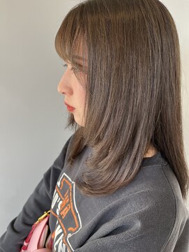 アラワラブルー(arrawarra blue) ミディアムレイヤー/20代/30代/40代/50代/南町/倉敷