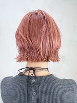 アルバム 池袋(ALBUM)&nbsp;ハイトーンピンクベージュダブルカラーくびれミディ_ba587351