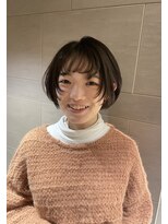 アビーヘアー 西大島店(abie hair) ショートボブ