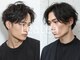 レアレア ヘアアンドライフ(LeaLea)の写真/<MEN'S高評価>メンズ眉毛もお任せOK◎"毛先数ミリ単位までのこだわり再現性抜群のON/OFF Style*[伊丹]