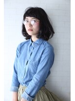 アルボ(ALbo)&nbsp;☆黒髪×ショートバングボブ