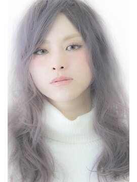 ヘアー アトリエ エゴン(hair atelier EGON) 冬の愛されプラチナアッシュ