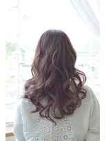 ヘアアンドメイク ムーア(Muuua)&nbsp;ラベンダーピンクのグラデーションカラー