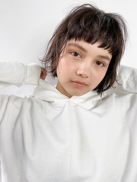 ヴェルダ 池袋店(verda) ラフボブ×ナチュラルダークアッシュブラウン