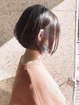 モリオフロムロンドン 原宿本店(morio from London) 【morio 原宿】髪質改善　前下がり　ボブ　ショート