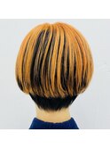 ツートーンコントラストオレンジ