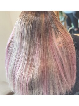 ヘアーステーション ハレラ(Hair station HaLe'LA) 激カワハイライト