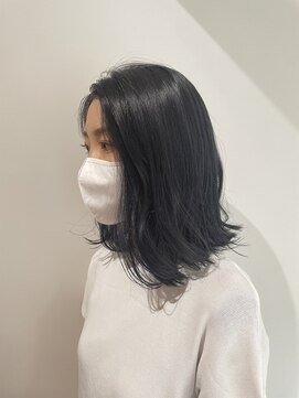 オレンジ 十三店(ORANGE) クールな印象に!ブルーブラックカラー◎