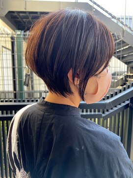 アソビ 表参道(ASOBI) 30代40代50代◎  丸みショートボブ　艶髪　美髪