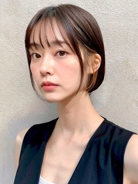 ピリオド(period.) 大人ボブ/インナーカラー/ショートボブ