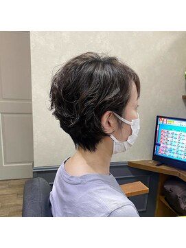 カミケン 清明店(kamiken.) ナチュラルボリューム美髪ニュアンスパーマ【カミケン清明店】