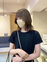 スムーク(smuk)&nbsp;【smuk/スムーク】切りっぱなし/ミルクティーベージュ/