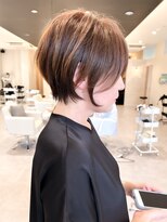ヴィサージュタイム(VISAGE thyme) 丸みショート/ショートボブ/ショート/ボブ/ミニボブ/ハイライト