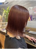 20代30代40代前下がりストレート大人ボブリップライン