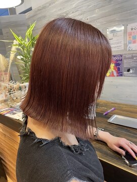 ベル バイ マグ 諏訪店(belle by Mag) 20代30代40代前下がりストレート大人ボブリップライン