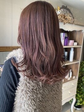 ヘアーデザイン シュシュ(hair design Chou Chou by Yone) ☆chouchou☆レッドブラウンカラー