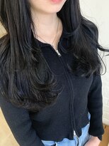 リリィ ヘアデザイン(LiLy hair design) Lilyhairdesign・【韓国ヘア】ダークグレー／レイヤーカット