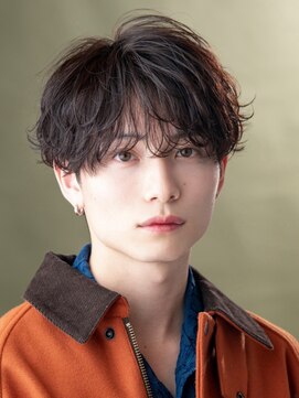 オーシャントーキョー サニー 原宿(OCEAN TOKYO Sunny) シースルーマッシュセンターパートニュアンスパーマ韓国