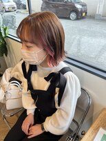 ヘアーデザインプレクト(Hair Design PRECT)&nbsp;インナー×ピンク