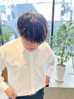 アイズ 海老名(AIZU) ツイストスパイラル 前下がりマッシュ ツイストパーマ