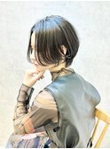 前髪無しショート