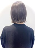 【松戸　石山】顎ライン外ハネ切りっぱなしボブ前髪あり