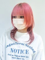 アルバム 池袋(ALBUM)&nbsp;フレンチカジュアルくびレイヤーベビーピンク_ba500352