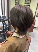 クセと白髪を馴染ませて!