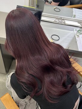 グリードヘアー(greed hair) 秋のburgundy